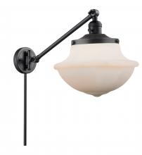 Innovations Lighting 237-BK-G541 - Oxford - 1 Light - 12 inch - Matte Black -Adjustable Swing Arm