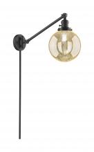 Innovations Lighting 237-OB-G208-8 - Beacon - 1 Light - 8 inch - Oil Rubbed Bronze -Adjustable Swing Arm