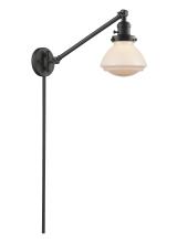 Innovations Lighting 237-OB-G321 - Olean - 1 Light - 9 inch - Oil Rubbed Bronze -Adjustable Swing Arm