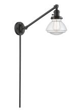 Innovations Lighting 237-OB-G322 - Olean - 1 Light - 9 inch - Oil Rubbed Bronze -Adjustable Swing Arm