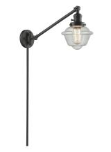 Innovations Lighting 237-OB-G534 - Oxford - 1 Light - 8 inch - Oil Rubbed Bronze -Adjustable Swing Arm