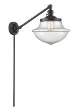 Innovations Lighting 237-OB-G544 - Oxford - 1 Light - 12 inch - Oil Rubbed Bronze -Adjustable Swing Arm