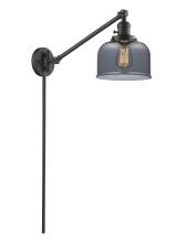Innovations Lighting 237-OB-G73 - Bell - 1 Light - 8 inch - Oil Rubbed Bronze -Adjustable Swing Arm