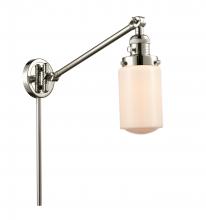 Innovations Lighting 237-PN-G311 - Dover - 1 Light - 5 inch - Polished Nickel -Adjustable Swing Arm
