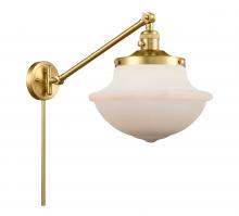 Innovations Lighting 237-SG-G541 - Oxford - 1 Light - 12 inch - Satin Gold -Adjustable Swing Arm