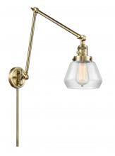Innovations Lighting 238-AB-G172 - Fulton - 1 Light - 8 inch - Antique Brass -Adjustable Swing Arm