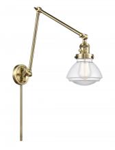 Innovations Lighting 238-AB-G322 - Olean - 1 Light - 9 inch - Antique Brass -Adjustable Swing Arm