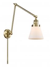 Innovations Lighting 238-AB-G61 - Cone - 1 Light - 8 inch - Antique Brass -Adjustable Swing Arm