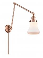 Innovations Lighting 238-AC-G191 - Bellmont - 1 Light - 8 inch - Antique Copper -Adjustable Swing Arm