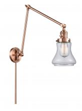 Innovations Lighting 238-AC-G192 - Bellmont - 1 Light - 8 inch - Antique Copper -Adjustable Swing Arm