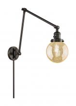 Innovations Lighting 238-OB-G208-6 - Beacon - 1 Light - 6 inch - Oil Rubbed Bronze -Adjustable Swing Arm