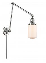 Innovations Lighting 238-PC-G311 - Dover - 1 Light - 5 inch - Polished Chrome -Adjustable Swing Arm