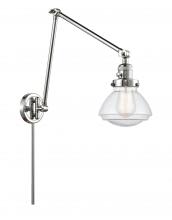 Innovations Lighting 238-PC-G324 - Olean - 1 Light - 9 inch - Polished Chrome -Adjustable Swing Arm