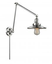 Innovations Lighting 238-PC-M7 - Railroad - 1 Light - 8 inch - Polished Chrome -Adjustable Swing Arm
