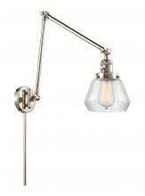 Innovations Lighting 238-PN-G172 - Fulton - 1 Light - 8 inch - Polished Nickel -Adjustable Swing Arm