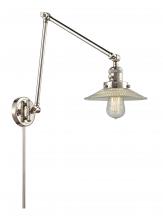 Innovations Lighting 238-PN-G2 - Halophane - 1 Light - 9 inch - Polished Nickel -Adjustable Swing Arm