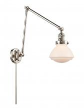 Innovations Lighting 238-PN-G321 - Olean - 1 Light - 9 inch - Polished Nickel -Adjustable Swing Arm