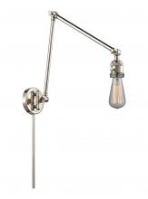 Innovations Lighting 238-PN - Bare Bulb - 1 Light - 5 inch - Polished Nickel -Adjustable Swing Arm