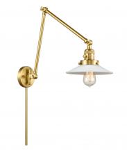 Innovations Lighting 238-SG-G1 - Halophane - 1 Light - 9 inch - Satin Gold -Adjustable Swing Arm