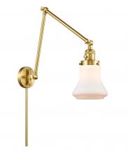 Innovations Lighting 238-SG-G191 - Bellmont - 1 Light - 8 inch - Satin Gold -Adjustable Swing Arm