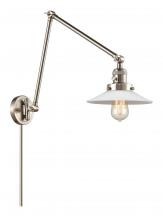 Innovations Lighting 238-SN-G1 - Halophane - 1 Light - 9 inch - Brushed Satin Nickel -Adjustable Swing Arm