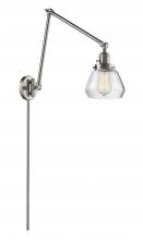 Innovations Lighting 238-SN-G172 - Fulton - 1 Light - 8 inch - Brushed Satin Nickel -Adjustable Swing Arm