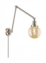 Innovations Lighting 238-SN-G208-6 - Beacon - 1 Light - 6 inch - Brushed Satin Nickel -Adjustable Swing Arm