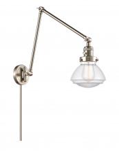 Innovations Lighting 238-SN-G322 - Olean - 1 Light - 9 inch - Brushed Satin Nickel -Adjustable Swing Arm