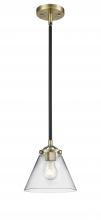 Innovations Lighting 284-1S-BAB-G42 - Cone - 1 Light - 8 inch - Black Antique Brass - Stem hung - Mini Pendant