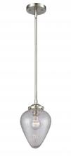 Innovations Lighting 284-1S-SN-G165 - Geneseo - 1 Light - 7 inch - Brushed Satin Nickel - Stem hung - Mini Pendant