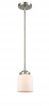 Innovations Lighting 284-1S-SN-G51 - Bell - 1 Light - 5 inch - Brushed Satin Nickel - Stem hung - Mini Pendant