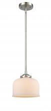 Innovations Lighting 284-1S-SN-G71 - Bell - 1 Light - 8 inch - Brushed Satin Nickel - Stem hung - Mini Pendant