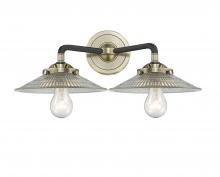 Innovations Lighting 284-2W-BAB-G2-LED - Halophane 2 Light Bath Vanity Light