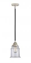 Innovations Lighting 288-1S-BPN-G182 - Canton - 1 Light - 6 inch - Black Polished Nickel - Stem hung - Mini Pendant