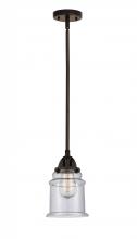 Innovations Lighting 288-1S-OB-G184 - Canton - 1 Light - 6 inch - Oil Rubbed Bronze - Stem hung - Mini Pendant