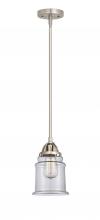 Innovations Lighting 288-1S-SN-G182 - Canton - 1 Light - 6 inch - Brushed Satin Nickel - Stem hung - Mini Pendant