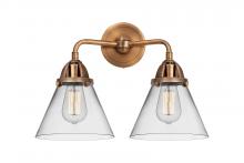 Innovations Lighting 288-2W-AC-G42 - Cone - 2 Light - 16 inch - Antique Copper - Bath Vanity Light