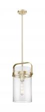 Innovations Lighting 413-1SM-CB-G413-1S-8SDY - Pilaster - 1 Light - 8 inch Glass - Champagne Bronze - Pendant