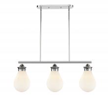 Innovations Lighting 414-3I-PC-8W - Genesis - 3 Light - 39 inch - Polished Chrome - Stem hung - Island Light