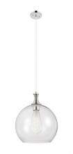 Innovations Lighting 415-1P-PN-G122-14 - Astor - 1 Light - 14 inch - Polished Nickel - Cord hung - Pendant