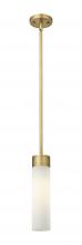 Innovations Lighting 429-1S-BB-G429-11WH - Empire - 1 Light - 3 inch - Brushed Brass - Pendant