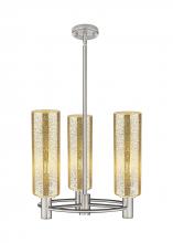 Innovations Lighting 434-3CR-SN-G434-12ME - Crown Point - 3 Light - 18 inch - Satin Nickel - Pendant