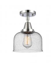 Innovations Lighting 447-1C-PC-G74 - Bell - 1 Light - 8 inch - Polished Chrome - Semi-Flush Mount