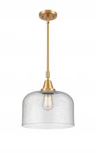 Innovations Lighting 447-1S-SG-G74-L - Bell - 1 Light - 12 inch - Satin Gold - Mini Pendant