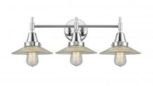 Innovations Lighting 447-3W-PC-G2 - Halophane - 3 Light - 27 inch - Polished Chrome - Bath Vanity Light