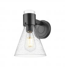 Innovations Lighting 464-1W-BK-G464C-7SDY - Lawton Cone - 1 Light - 8 inch - Matte Black - Sconce