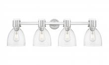 Innovations Lighting 464-4W-SN-G464D-7SDY - Lawton Bell - 4 Light - 27 inch - Satin Nickel - Bath Vanity Light
