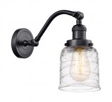Innovations Lighting 515-1W-BK-G513 - Bell - 1 Light - 5 inch - Matte Black - Adjustable Sconce