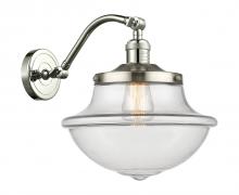 Innovations Lighting 515-1W-PN-G542 - Oxford - 1 Light - 8 inch - Polished Nickel - Adjustable Sconce