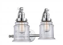 Innovations Lighting 515-2W-PC-G182 - Canton - 2 Light - 18 inch - Polished Chrome - Adjustable Bath Vanity Light